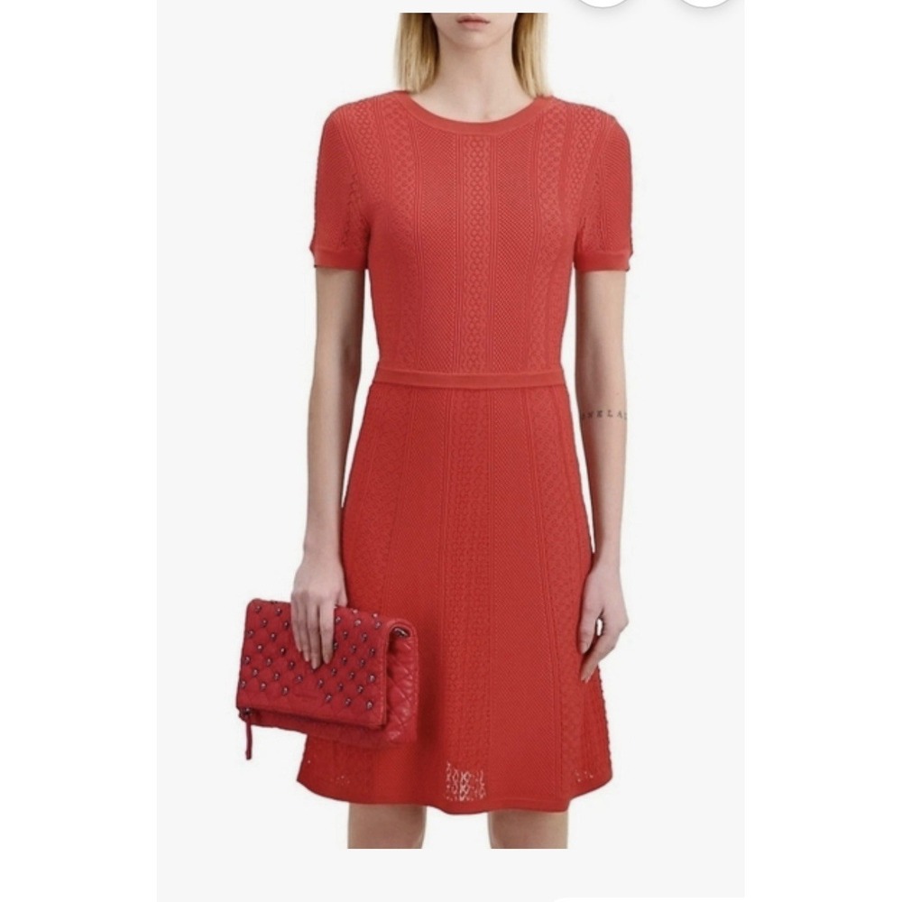 NWT Romantic Net Stitches Dress By The Kooples / Size M / MSRP $385!